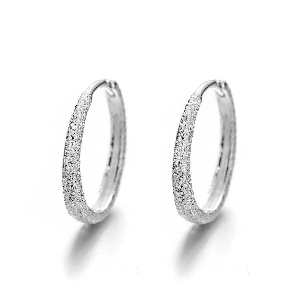 Серьги-кольца из стерлингового серебра 925 пробы с пирсингом для женщин и девочек, свадебные украшения для вечеринок