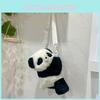 Panda Plush Little Bag Doll With Earphones Raccoon Crossbody Bag Gift Present