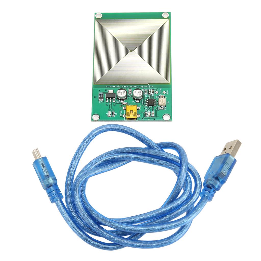 Schumann Wave Generator 7.83Hz Sleep Improver Ultra Low Frequency Pulse Generator with USB Cable