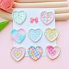 50 PCS New Resin Buttons Vintage Cute Garment Ornaments DIY Floral Accessory
