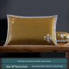 Summer Cool Rattan Pillow Mat & Pillowcase Set - Ice Silk Bamboo, Pair for Adults