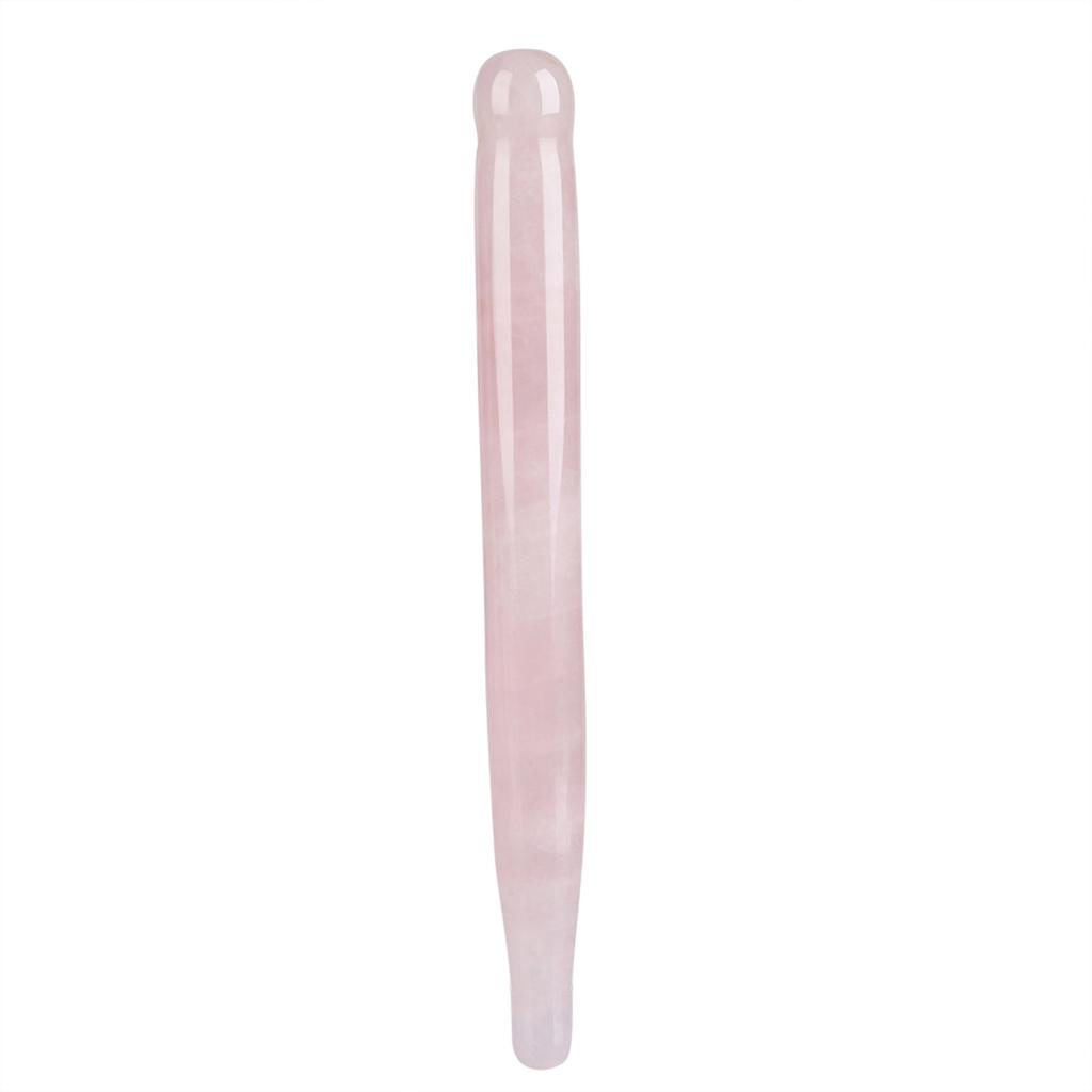 Natural Stone Carving Polished Massage Health Relaxation Crystal Stick Massage Stone Stick Quartz Stick
