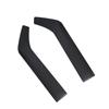 2Pcs Black 62cm Car Bumper Spoiler Rear Lip Angle Splitter Diffuser Anti-crash