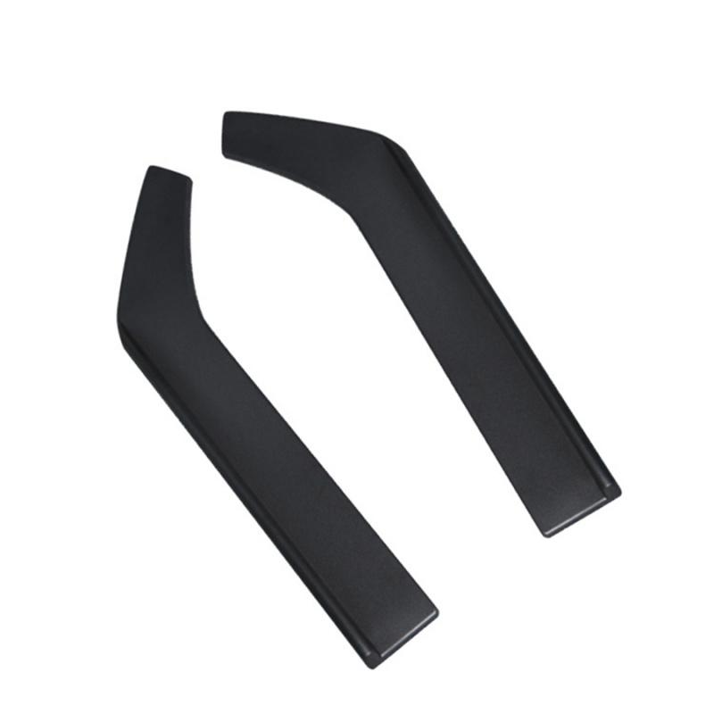 2Pcs Black 62cm Car Bumper Spoiler Rear Lip Angle Splitter Diffuser Anti-crash