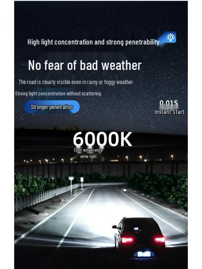 Совместимые светодиодные фары для автомобилей: H7, H11 (ближний свет), H1 (Дальний свет), H4 (интегрированный высокий/низкий), 9005 (лазер).