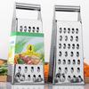 4 Sides Garlic Chopper Multifunction Stainless Steel Slicer Potato Vegetable