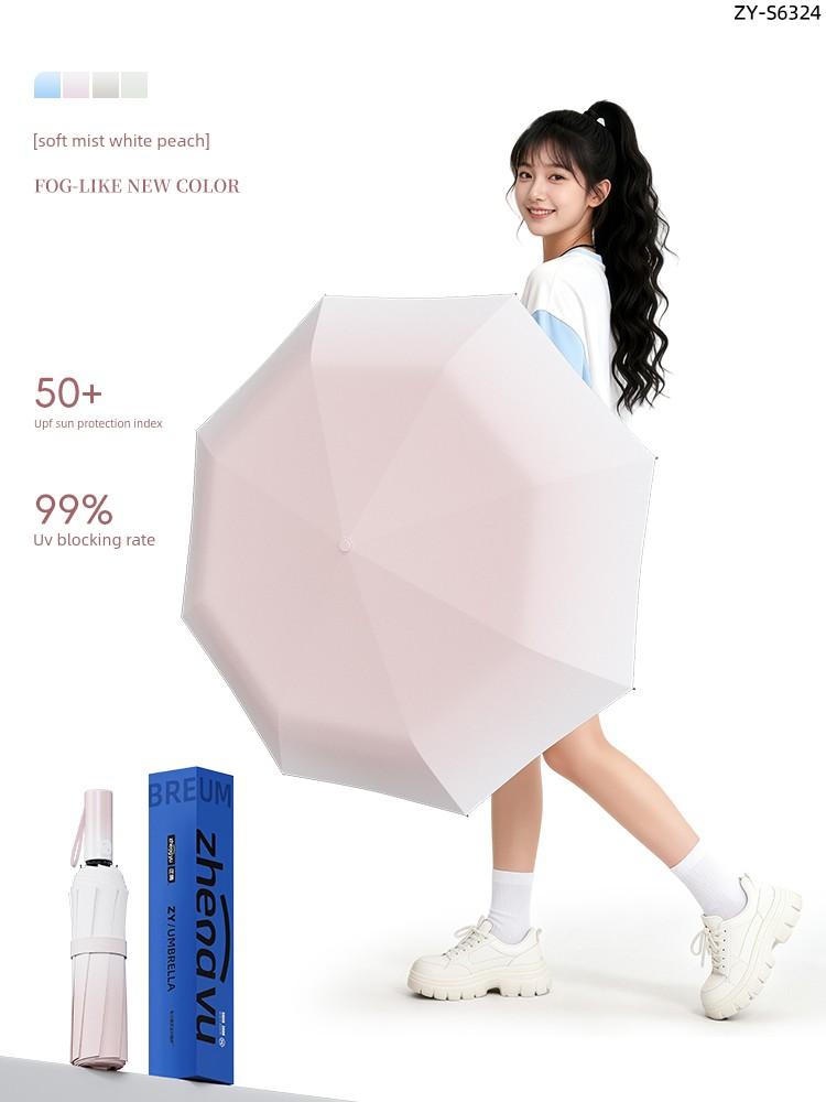 Fully Automatic Sunshade Umbrella for Women, High-Looking, Large, Reinforced, Sun Protection, Uv Protection, Sun Umbrella, Rain or Shine Umbrella