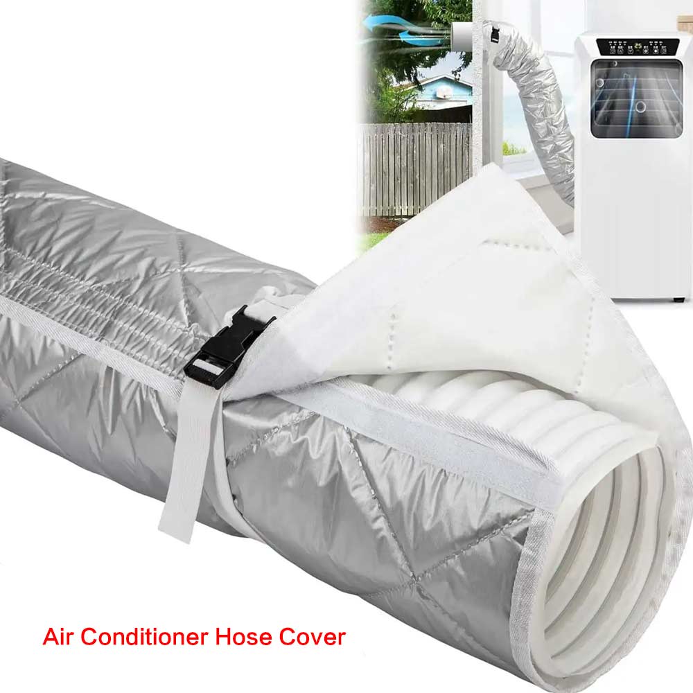 Waterproof AC Hose Insulation Sleeve Dust-proof Hose Protective Dust Sleeve Air Outlet Pipe