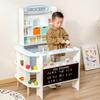 Wooden Simulation Stall Children'S Play House Interactive Grocery Store Supermarket Sales Store Educational Parent-Child Toys