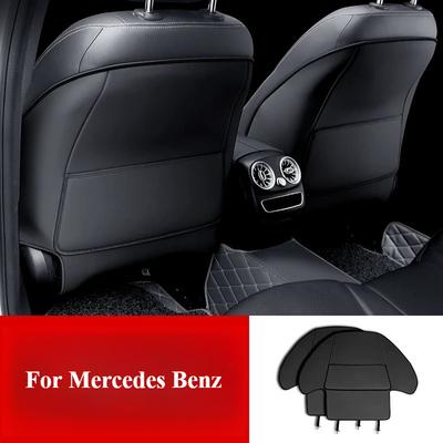 Для Mercedes Benz A B C E G S Class GLC GLB GLE GLS CLA W213 Защитная накладка на спинку сиденья, защита от пинков