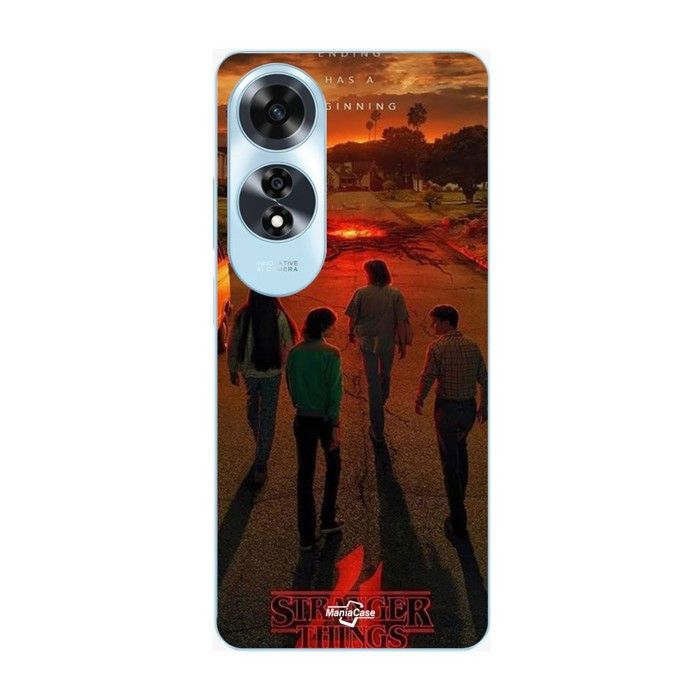 Coque pour Oppo A60 stranger things saison 4