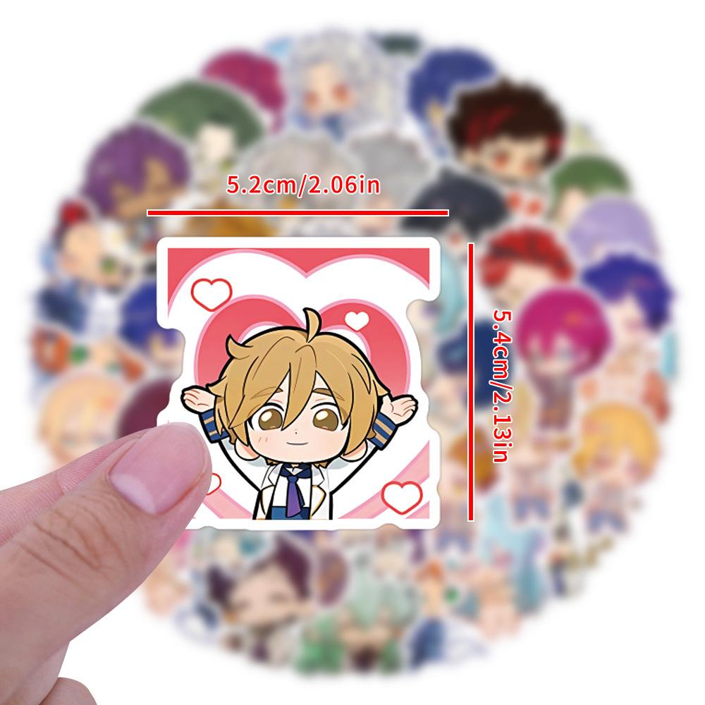 55 Идол Фестиваль Мечты Наклейки Граффити Декоративные Наклейки для Самоката Блокнота DIY Мультяшные Наклейки