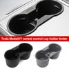 Подстаканник для салона автомобиля, аксессуары, центральная консоль, нескользящий силиконовый держатель для стакана с водой, держатель для телефона для Tesla Model 3 Y 2025