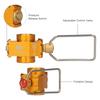 Газовый адаптер Газосберегатель Плюс Газовый конвертер Переключатель Заправка газом Адаптер для конвертации газа Адаптер клапана для кемпинга, пешего туризма, рыбалки