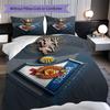 Manchester Legacy Emblem Bedding (1 * duvet cover + 2 * pillowcase, without core) 2D Flat Christmas birthday gift Soft and comfortable