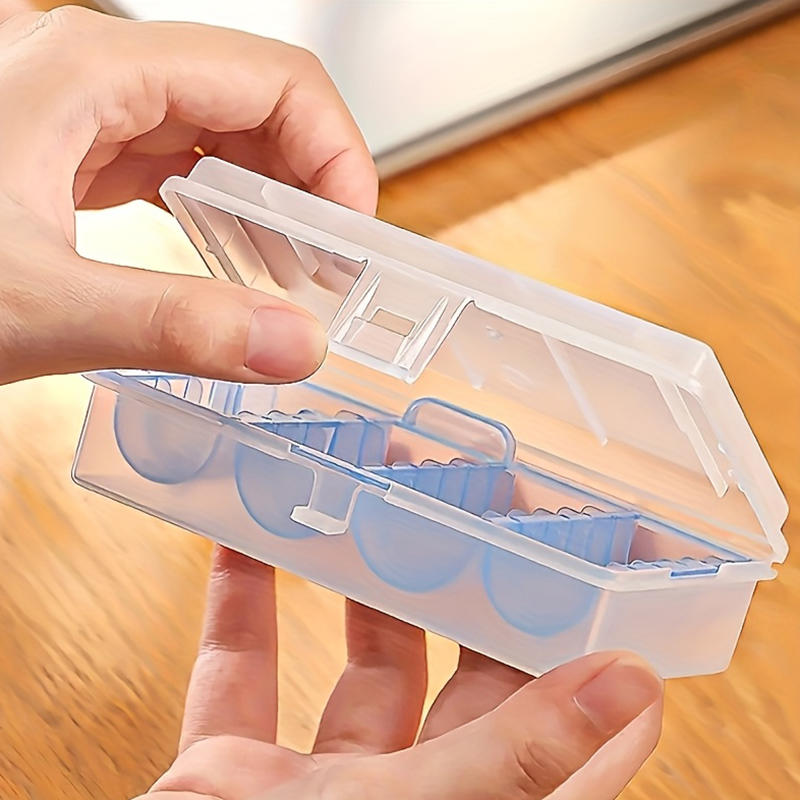 1 шт. Многофункциональная коробка для хранения монет с синим или черным внутренним кейсом для организации коллекционных монет Домашний Офисный Аксессуар