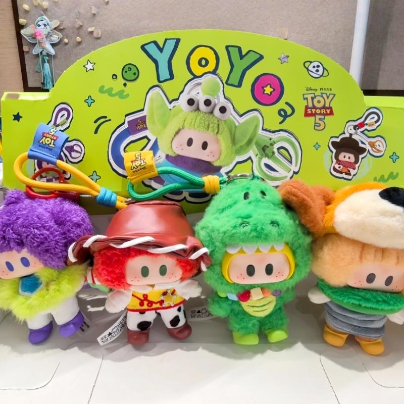 Original Yoyo Toy Story 5 Blind Box Woody Buzz Plush Vinyl Doll Action Figures Anime Figure Ornament Toys Gifts