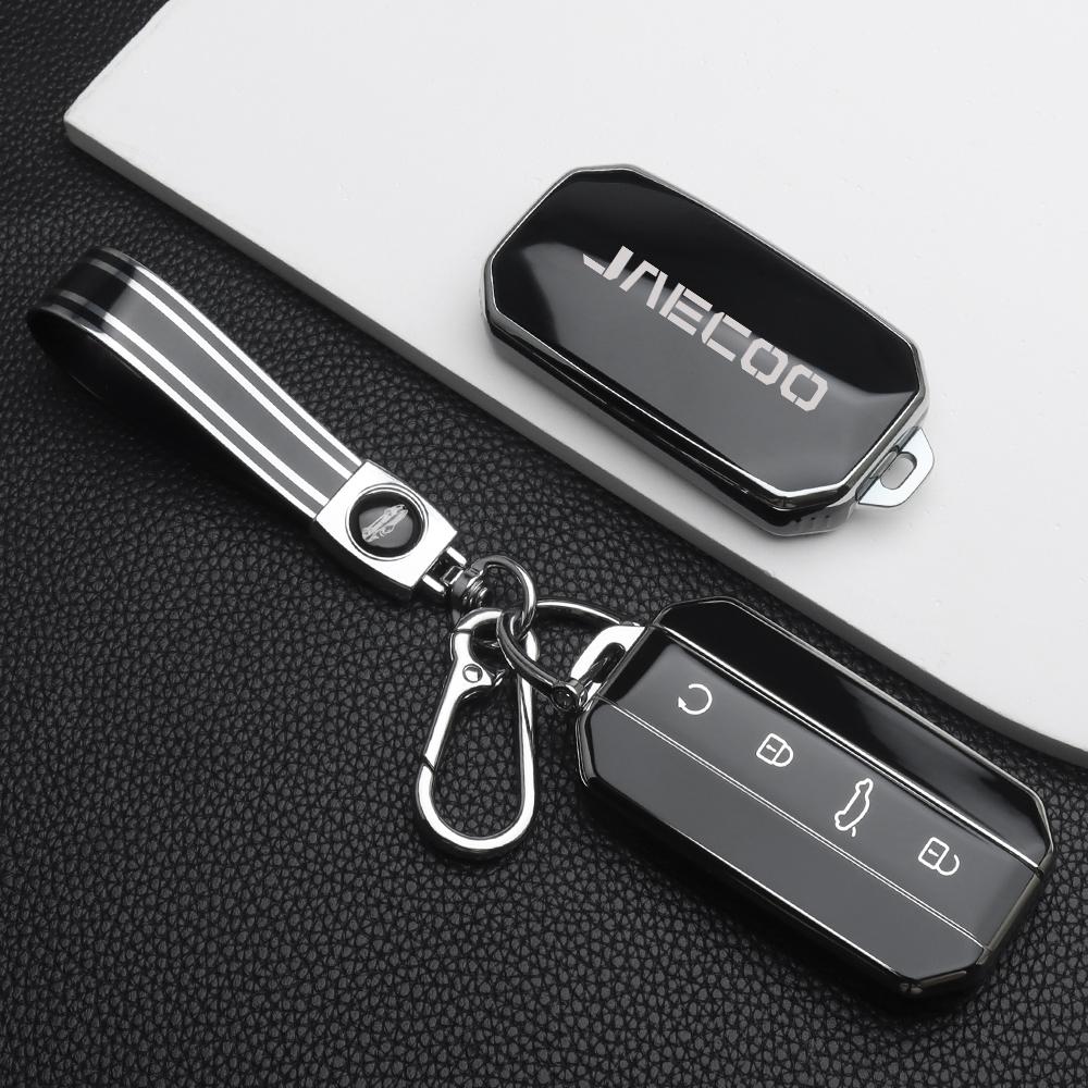 Мягкий чехол-брелок из ТПУ для ключа автомобиля, полный чехол для Chery Jaecoo J5 5 2025 2026, защитный кейс-держатель для брелока, автомобильные аксессуары
