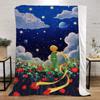 Пушистые мягкие одеяла и пледы Le Petit Prince, одеяло до колена, роскошное постельное белье размера King Size, плед для дома и украшения, вязаный плед