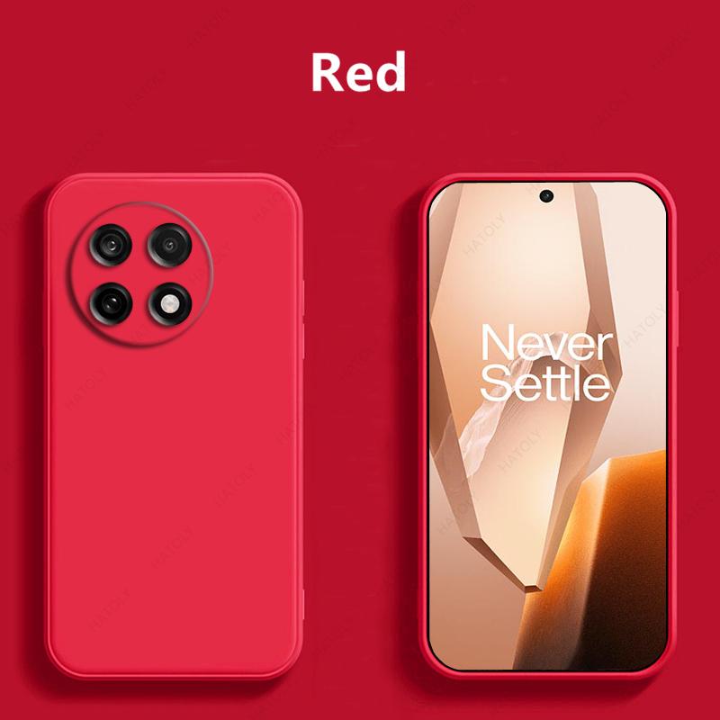 Жидкий силиконовый чехол для телефона OnePlus 13R, чехол для OnePlus Ace 5 Pro, противоударный чехол Funda для OnePlus Ace 5