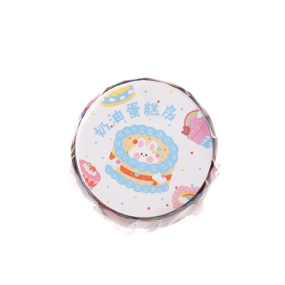 Принадлежности Декоративные кавайные канцелярские принадлежности Скрапбукинг Наклейка Липкая бумага Этикетка для дневника Васи-лента