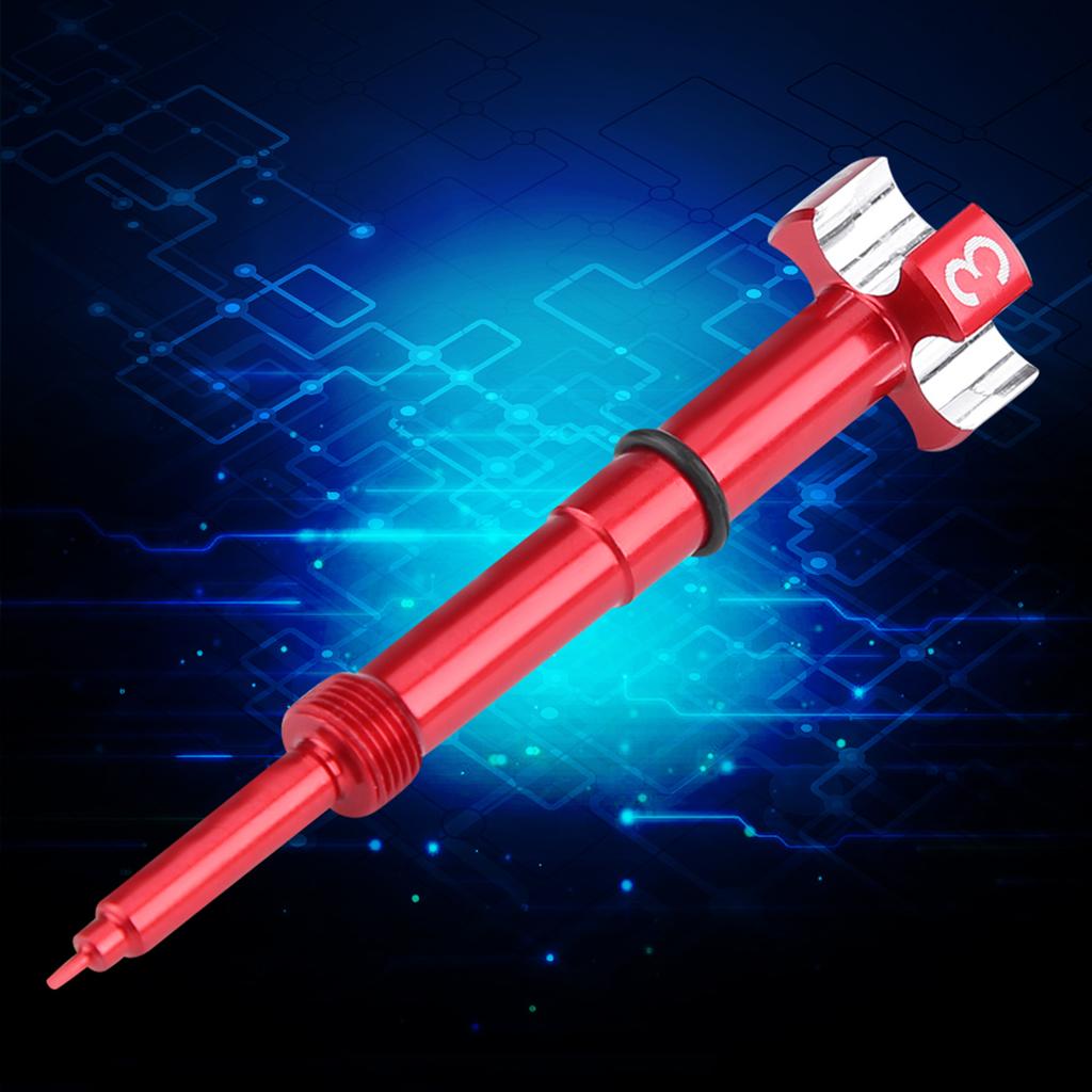 Air Fuel Mixture Screw Set for Keihin FCR FCRMX Carburetor for Suzuki Red