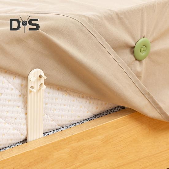 4 шт. держатели простыней пряжки для простыней на резинке боковые пряжки для простыней матраса фиксируют простыни плотно и надежно для всех размеров матрасов