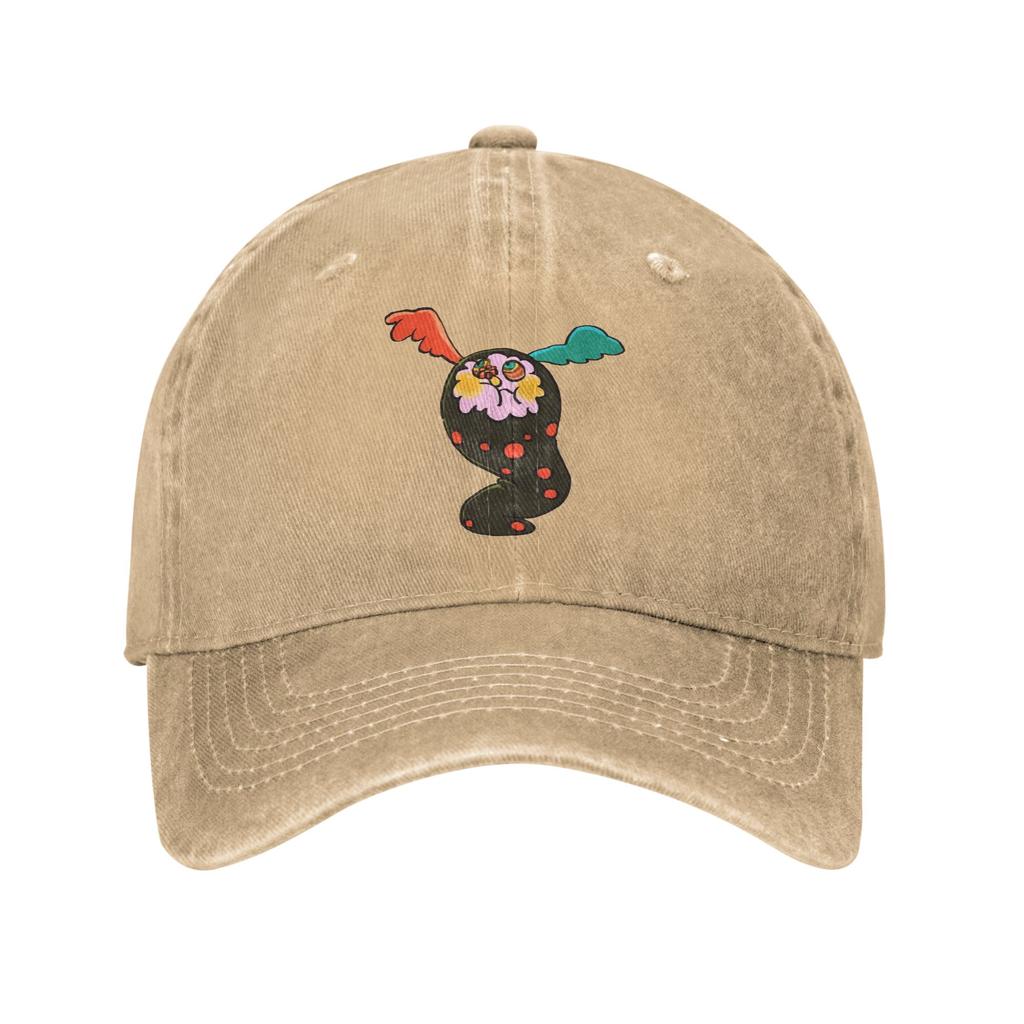 Dessert Witch Charlotte Baseball Cap for Unisex Women Distressed Cotton Sun Cap Puella Magi Madoka Magica Adjustable Caps Hat