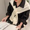 Accessories Women Korean Style Scarves Female Cashmere Shawl Knitted Wool Scarf Solid Color Wraps