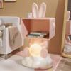 Домашний декор Детская комната Статуэтки кроликов Прикроватный столик Спальня Маленький приставной столик Креативный современный простой шкаф для хранения