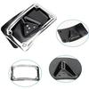 For Harley Dyna Sportster 1200 883 VTX1300R/S/T 2003-2009 VTX1800R/S/T 2002-2008 Car Bumper License Plate Mount with Frame