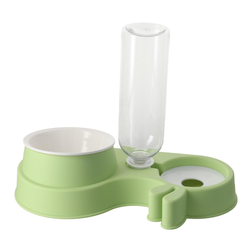 Автоматическая кормушка для домашних животных, поилка для кошачьего корма, миска с защитой от протечек, фонтанчик для воды 2 в 1, кормушка для больших собак