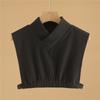 Women Fake Collar Half Shirt Ladies Shirt Fake False Collar For Women Black Woman Detachable Collar Lace Lapel Faux Col Tie