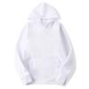 Ordinary Men's Long Sleeved Hooded Sweatshirt Without Drawstring Fashionable Multi-color Solid Color Polyester Fiber Spring and Autumn