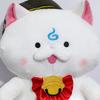 Мягкая игрушка Hololive Сакура Мико Моти 30 см Кукольный кот Игрушки для детей Взрослых Анимация Милый и очаровательный Неко Белые кошки Подушка Хлопок