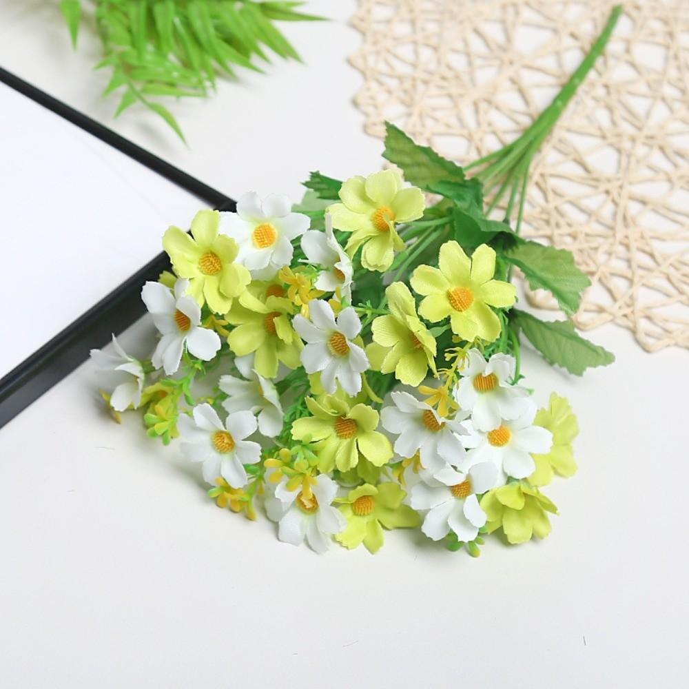 Пластиковые Искусственные Ромашки DIY Поддельные Ромашки Новые Симуляционные Цветы Реквизит для Фотосъемки