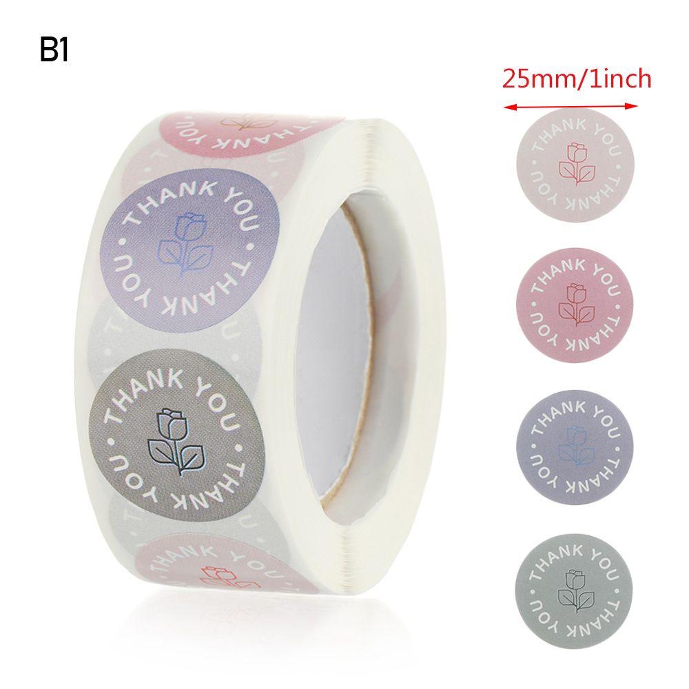 Craft Party Wedding Decor Cookie Bags Package Label Sealing Tag Gift Paper Stickers Thank You