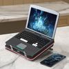 IETS GT500 Laptop Cooling Pad Cooling Fan with Powerful Turbo Fan Cooling Stand Rapid Cooling Seal Foam for Gaming Laptops with 3 Port USB Hub and 7