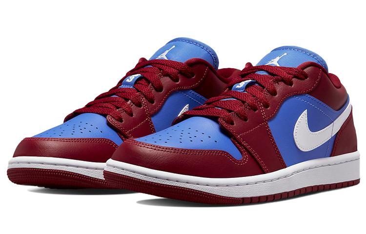 Jordan 1 Низкий гранат Средне-синий Женский DC0774-604