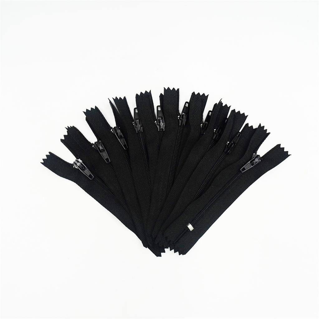 10 шт. 3-24 дюйма (7,5-60 см) Нейлоновые спиральные молнии для индивидуального шитья Нейлоновые молнии оптом 20 цветов