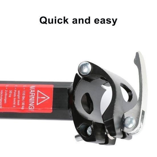 Багажник для горных велосипедов, быстросъемный и устанавливаемый, задняя полка для велосипеда из алюминиевого сплава, прочный