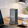 Многопортовая USB-C зарядная станция 140 Вт PD3.1 Быстрая зарядка Хаб с интеллектуальным распределением питания Для офиса Игровой установки