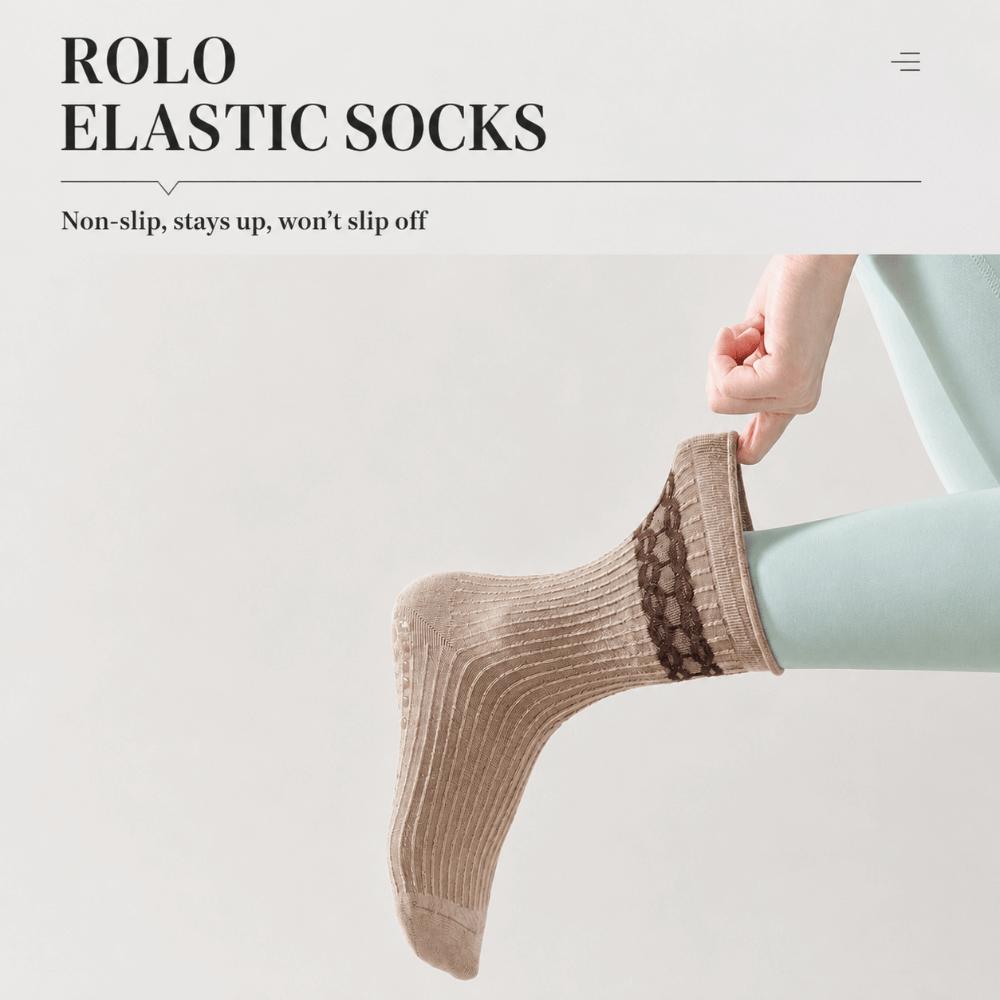 Breathable Pilates Socks for Women Non-Slip Mid Tube Socks Fashion Yoga Socks for Yoga Dance