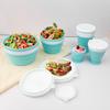 Silicone Collapsible Travel Cup Set 550/350/200/100/950ML Folding Camping Cup Bowl Expandable Drinking Cup