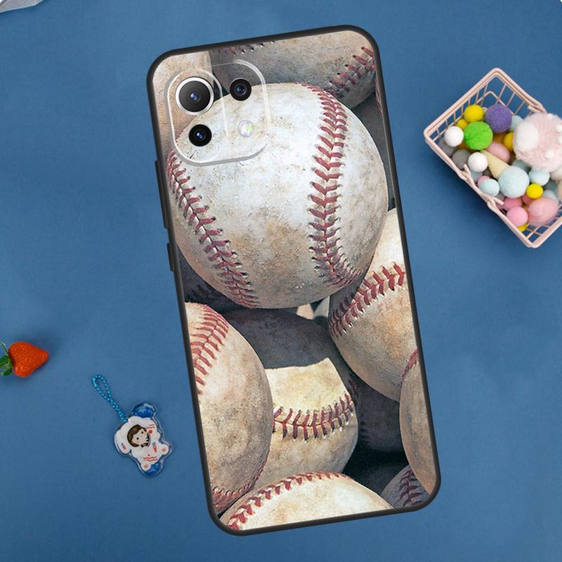 Baseball Case For Xiaomi 14T Pro 13T 11T 12T 13 14 15 Ultra POCO X7 Pro X3 X5 X6 F5 F6 M6 Pro Cover