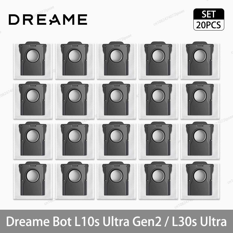 Аксессуары для робота-пылесоса Dreame L10s Ultra Gen2 / L30s Ultra Основная боковая щетка Ткань для швабры HEPA-фильтр Мешок для пыли Запасные части