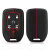Для GMC Terrain Acadia силиконовый чехол для автомобильного ключа для Chevrolet Tahoe Yukon XL защитный чехол для ключа дистанционного управления для брелка сигнализации