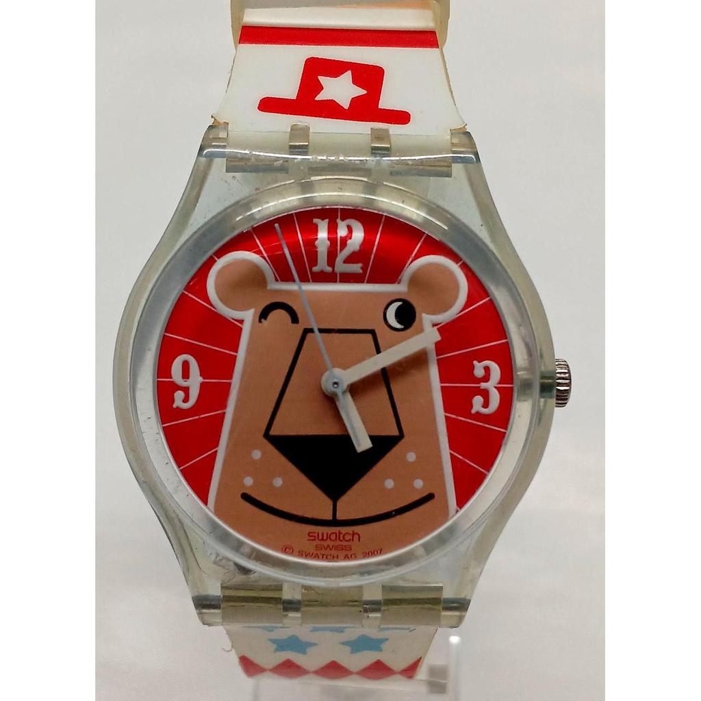 Б/у кварцевые часы SWATCH LION