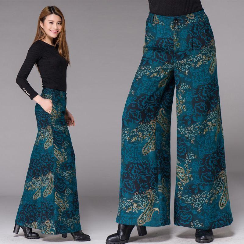 Wide-leg Pants for Women In Autumn and Winter New Korean Style Drooping High Waist Slimming Large Size Loose Straight-tube Trousers