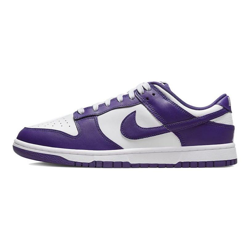 Nike Dunk Low Championship Purple Мужские кроссовки White Court-Purple DD1391-104